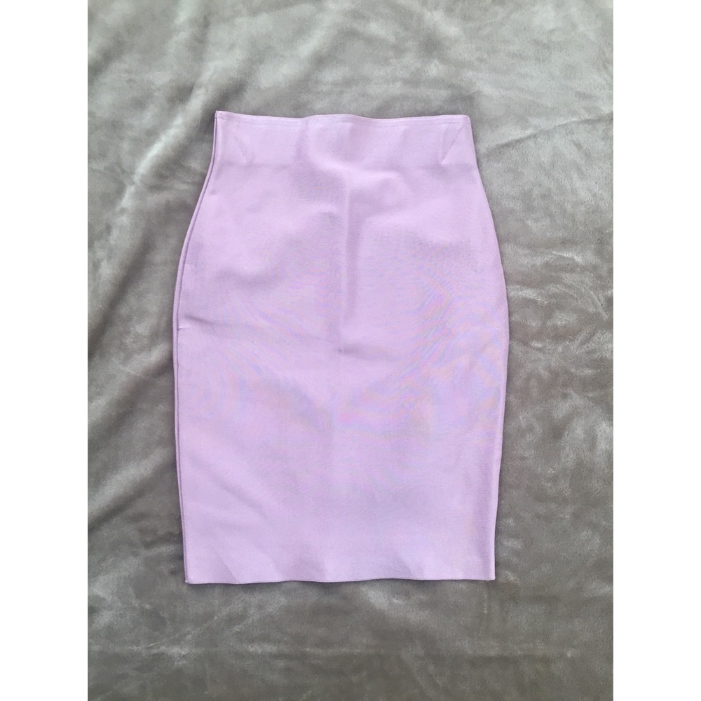Lavender bandage skirt